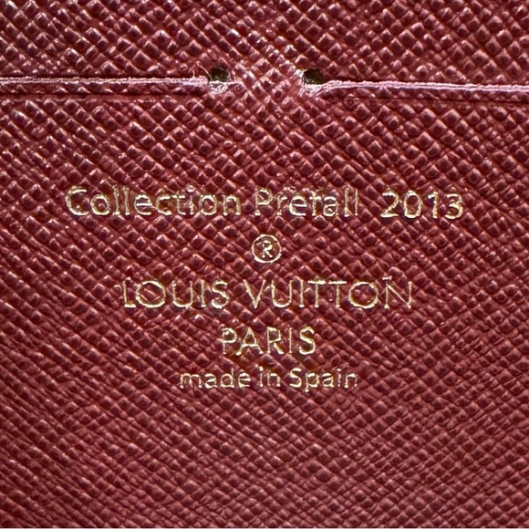 LOUIS VUITTON DAMIER EBENE PAILLETTES SEQUIN ZIPPY WALLET - Picture 3 of 7